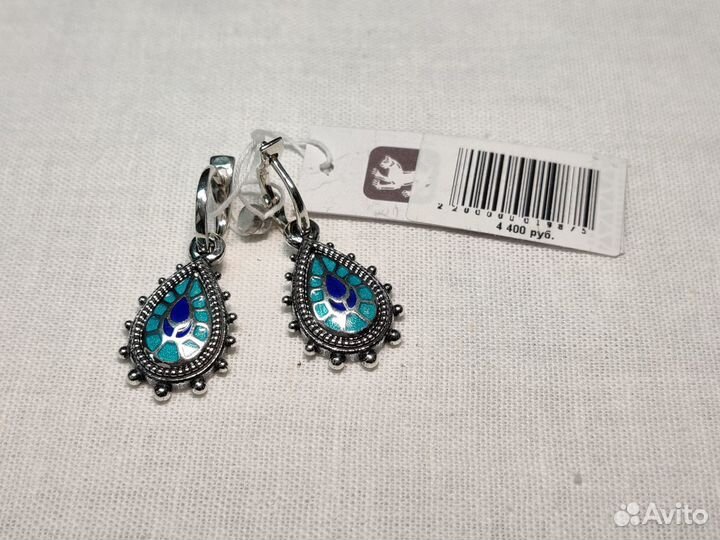 Серьги Серебро