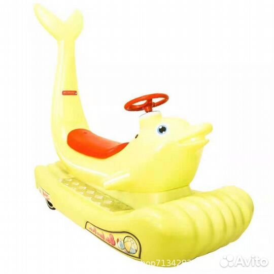 Дельфин электромобиль, электромобиль аттракцион