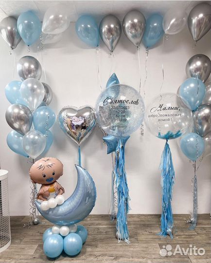 Шары на Выписку с роддома