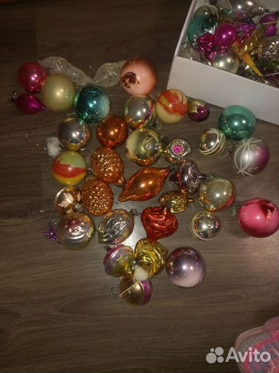 Елочные игрушки СССР