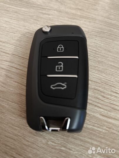 Новый ключ Hyundai Solaris 2 поколение с 2017г