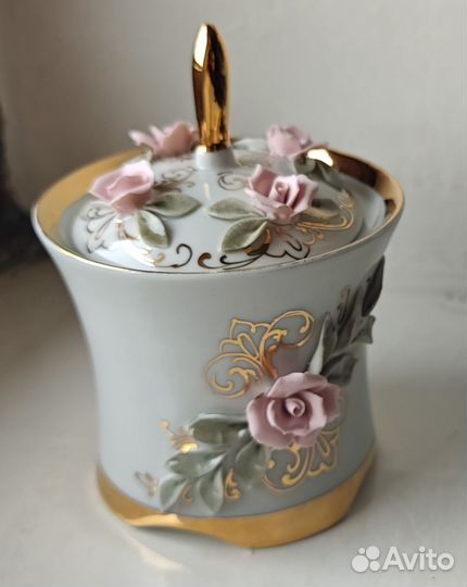 Сахарница, бонбоньерка Кисловодский фарфор