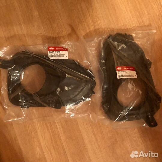 Накладки противотуманных фар Sorento xm