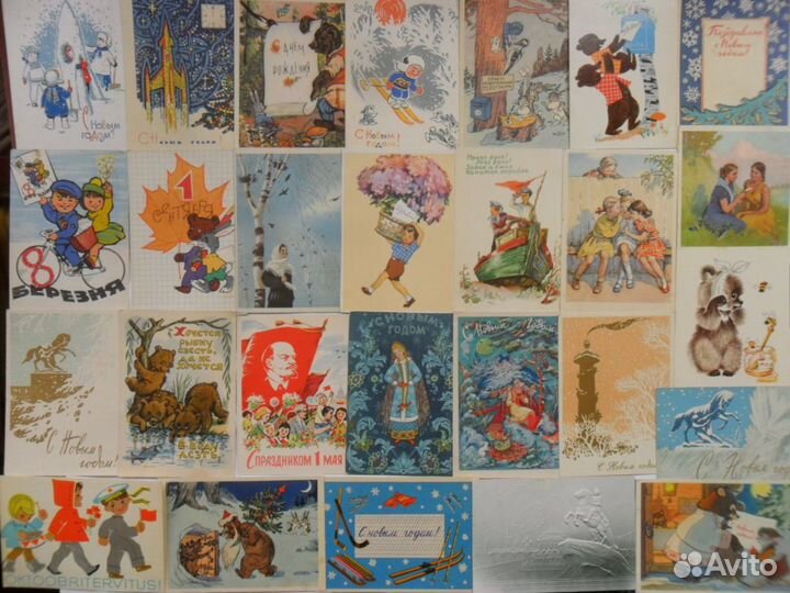 Советские новогодние, праздники 1950х-60х годов