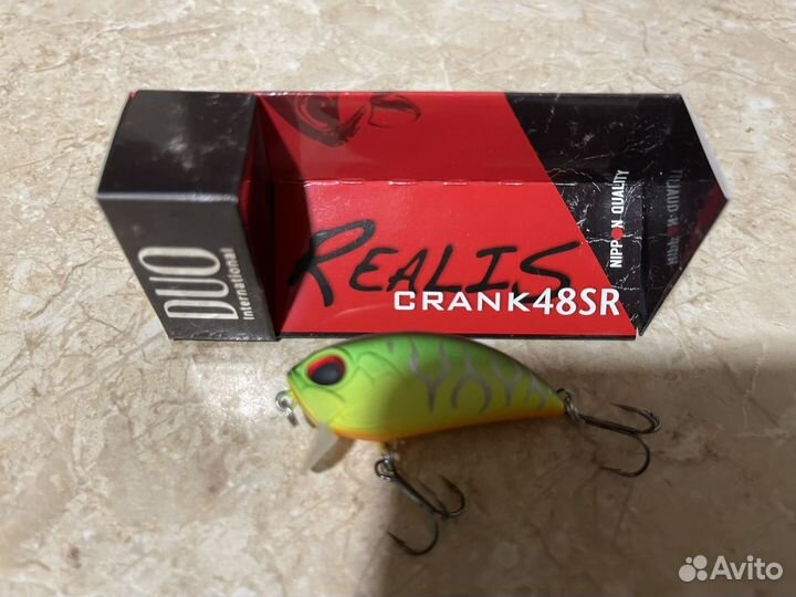 Воблер новый DUO Realist Crank 48 SR