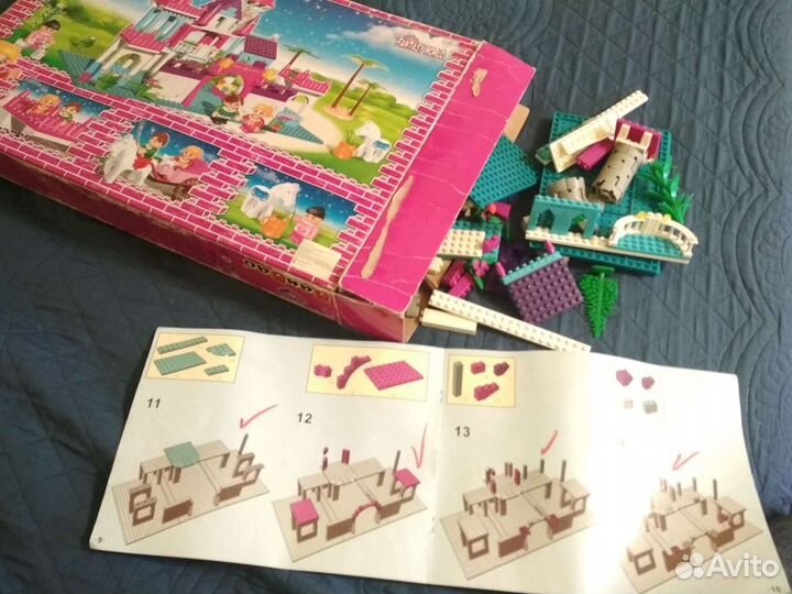 Конструктор Дворец, домик для кукол