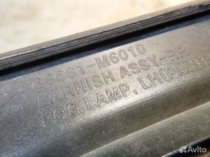 Накладка заднего бампера левая KIA cerato cerato 2018