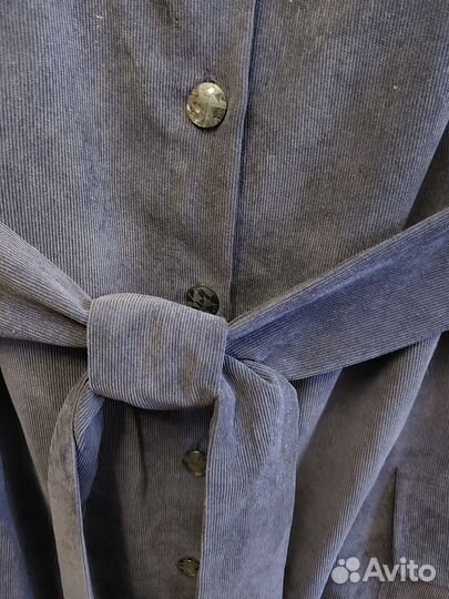 Платье женское вельветовое 52