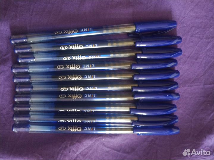 Шариковые ручки linc offix 10 штук
