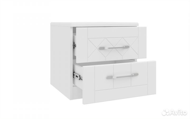 Тумба прикроватная белая