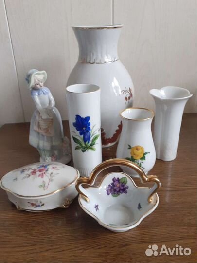 Фарфор Вербилки, Германия, Лимож, Рига