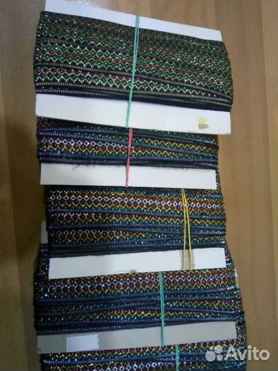 Тесьма люрекс 75 метров одним лотом