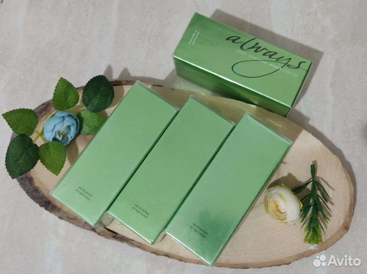 Always Avon Олвейс зелёный Редкие Снятость Винтаж