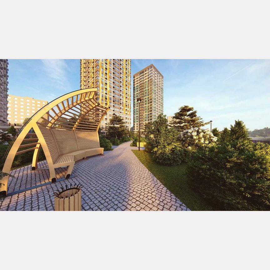 1-к. квартира, 49,5 м², 16/23 эт.