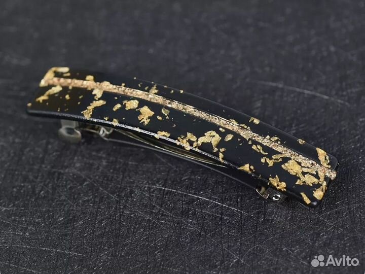 Заколка автомат мерцани