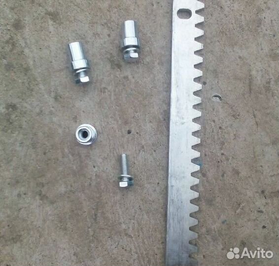 Система роликов и направляющих для балки - ворота