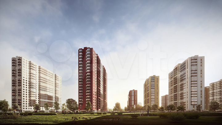 1-к. квартира, 42,3 м², 7/21 эт.