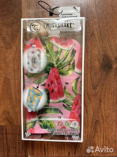 Многоразовые пакеты для детского питания