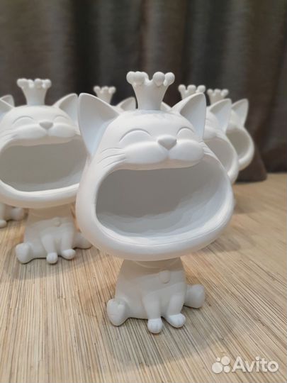 Конфетница Котик, подарок для дома