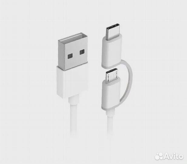 Кабель Xiaomi ZMI Type-C/microusb 1m