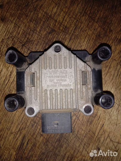 Катушка зажигания на шкода йети 1.2