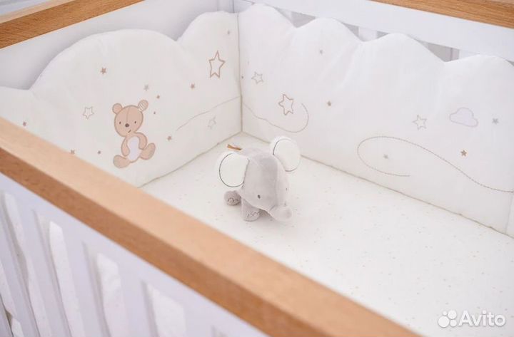 Бортики в кроватку mothercare