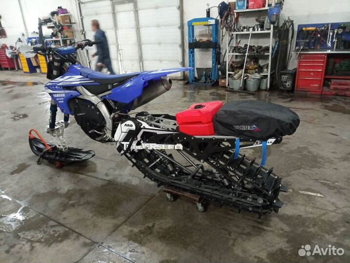Сноубайк YZ450F с Timbersled ARO 120LE