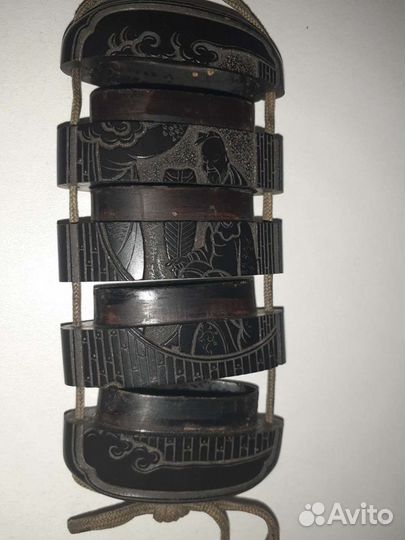 Набор инро, одзимэ и нэцкэ