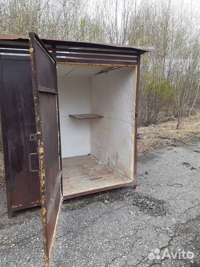 Будка металлическая