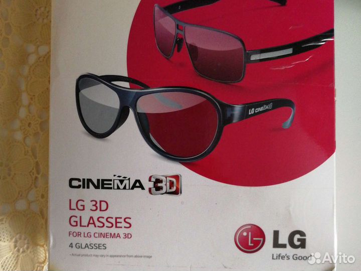 Поляризационные(пассивные) очки для телевизора LG