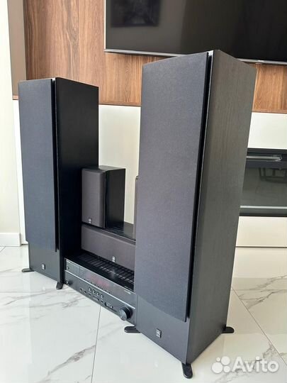 Ресивер,колонки, домашний кинотеатр Yamaha