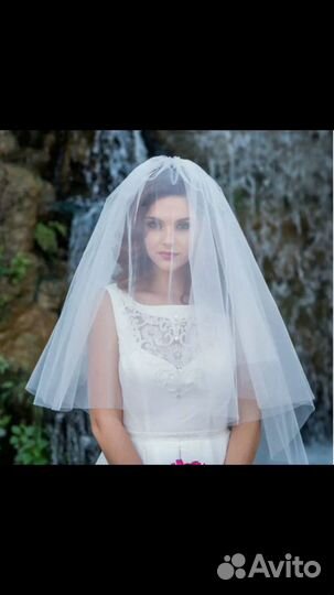 Фата на свадьбу девичник