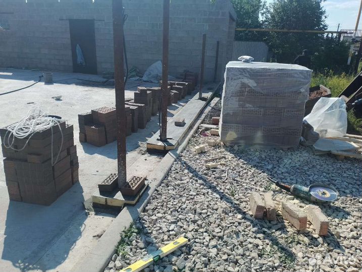 Укладка брусчатки