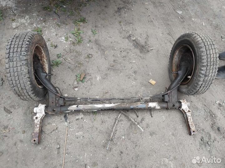 Задняя балка рено