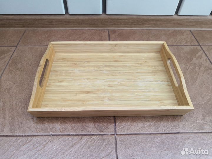 Поднос Икеа Фруктскэл бамбук IKEA 35 на 23 см