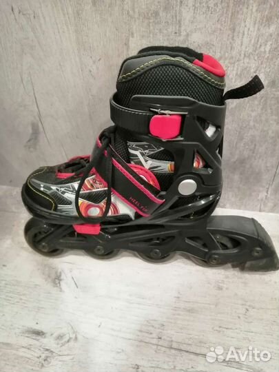 Роликовые коньки детские раздвижные
