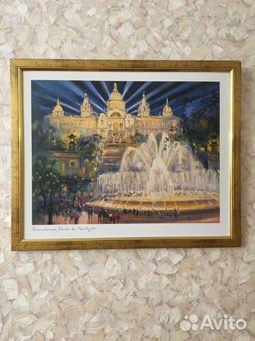 Картина репродукция из Испании (Барселона)