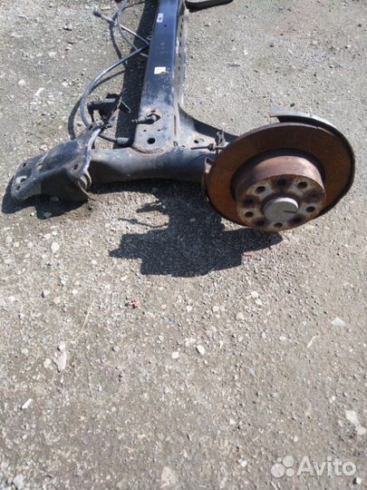 Балка задняя Skoda Octavia 5E czda 2017