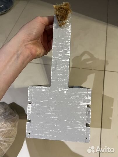 Корзинка деревянная декоративная