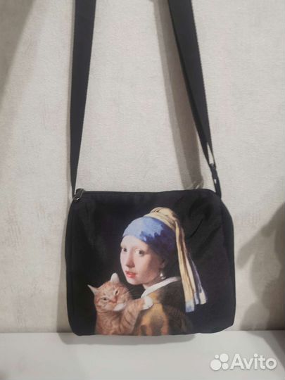 Холщевая сумка. Девушка с жемчужной сережкой