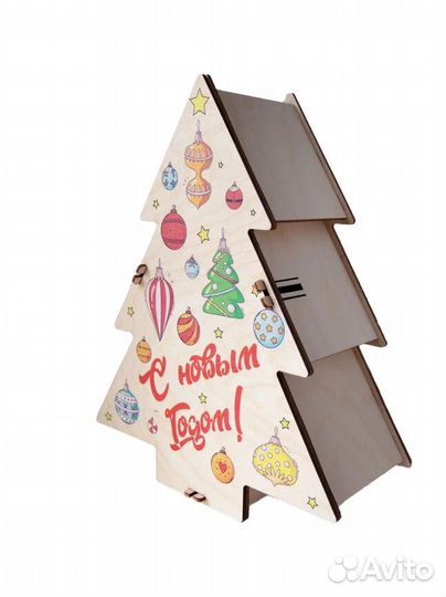 Подарочная упаковка Ёлочка