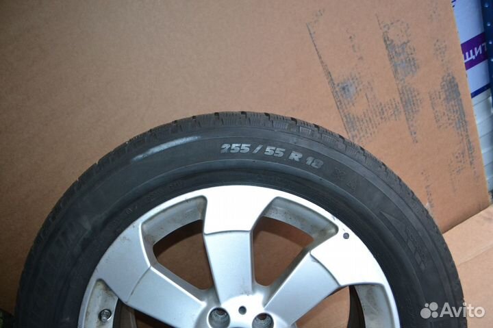 Диски mers R18 с всесезонными шинами 255 55 18