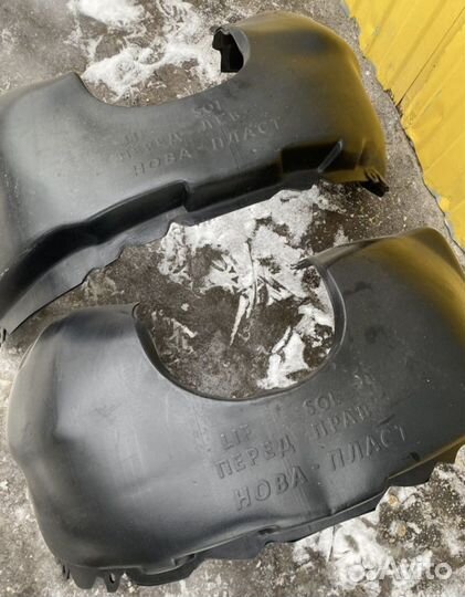 Подкрылки лифан солано передние