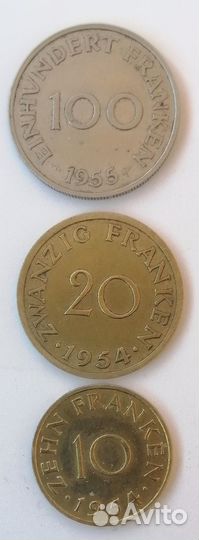 Редкие монеты Саарланд