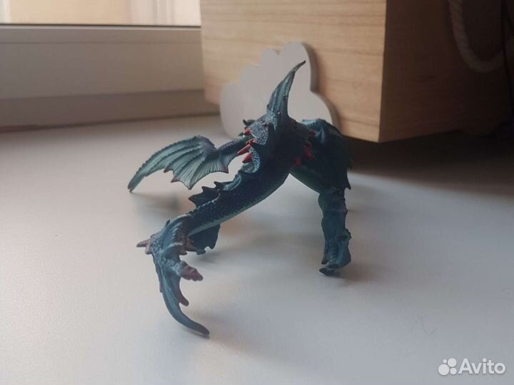 Игрушка дракона schleich Б У