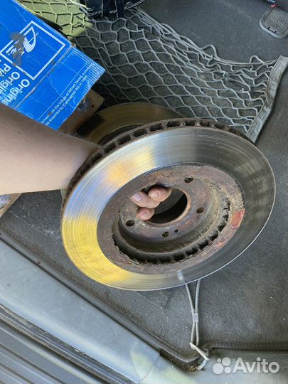 Тормозные диски hyundai santa fe