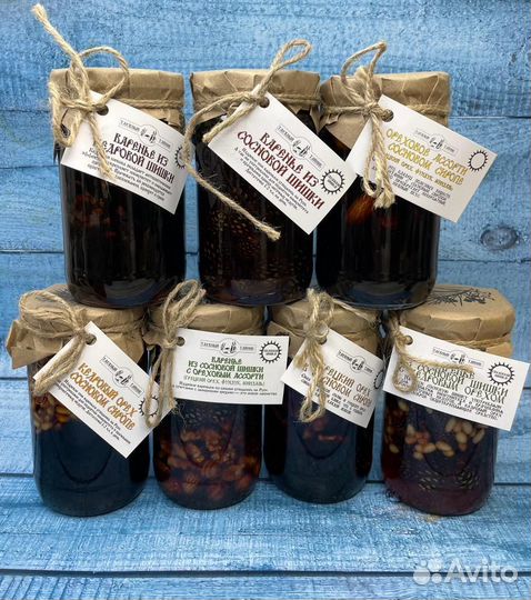 Варенье из шишек, таежные сладости оптом