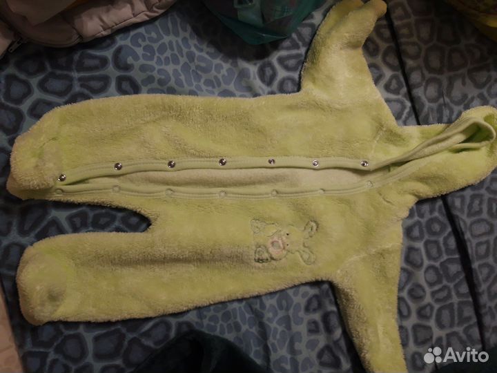 4 пакета детской одежды с рождения до года