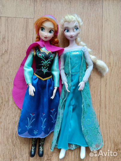Куклы Анна и Эльза холодное сердце