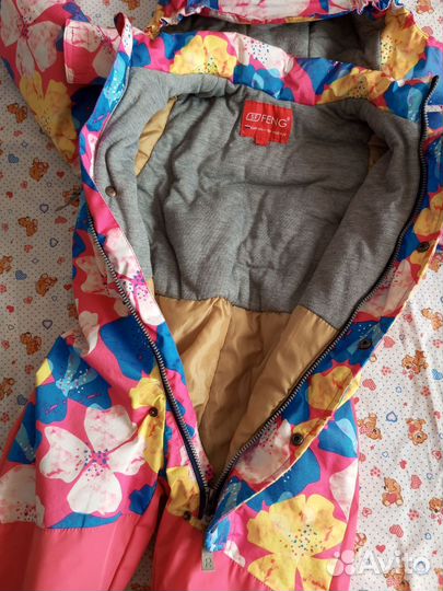 Комбинезон демисезонный для девочки 92